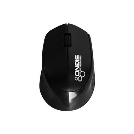 ชุดคีย์บอร์ดและเมาส์ไร้สาย SIGNO 740+104 สีดำ_2