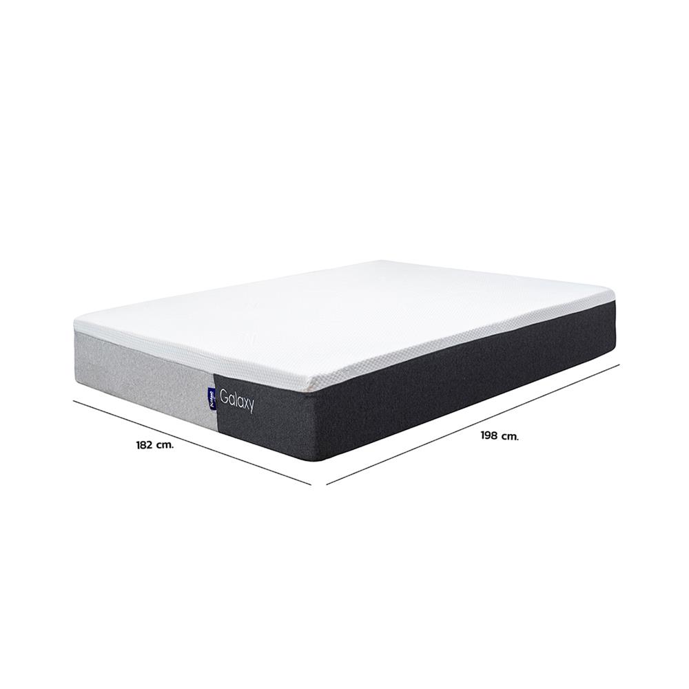 ที่นอนเมมโมรี่โฟม 6 ฟุต PICASSO COMFORT รุ่น GALAXY พร้อมชุดเครื่องนอน 11 ชิ้น