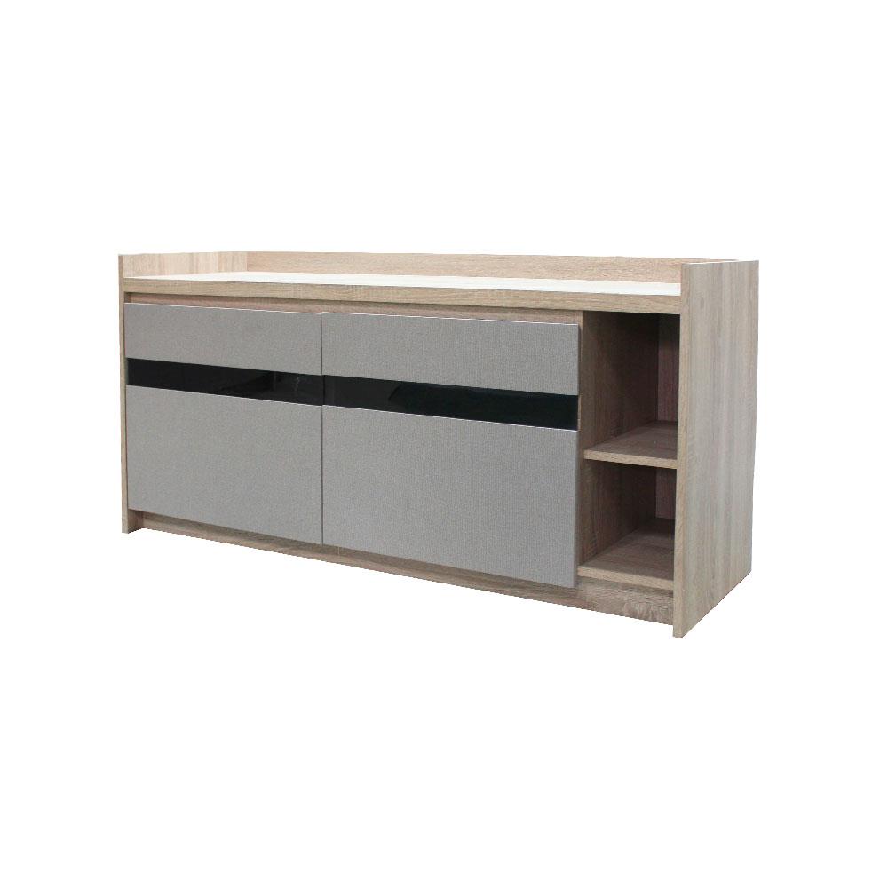 ตู้วางทีวี FURDINI ZURICH PSP-6170 120 ซม. สี SAND OAK