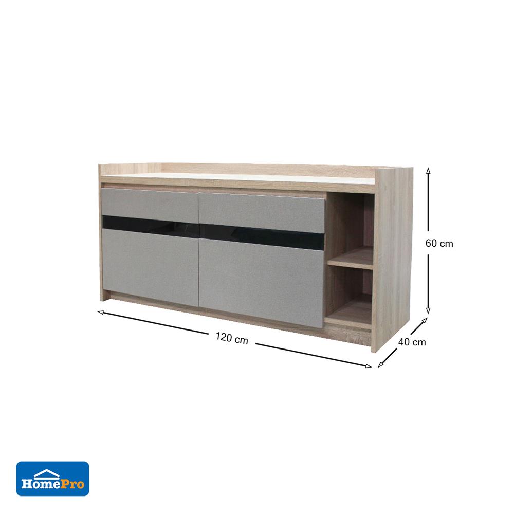 ตู้วางทีวี FURDINI ZURICH PSP-6170 120 ซม. สี SAND OAK