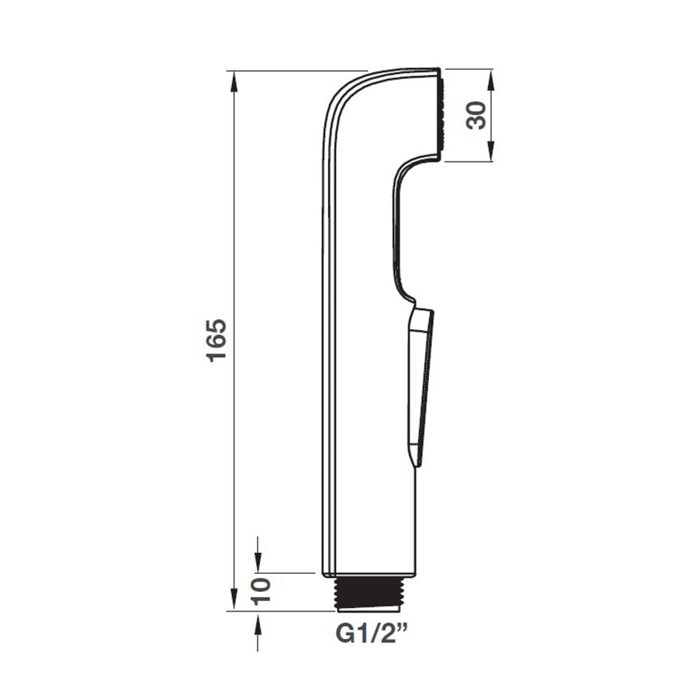 สายฉีดชำระครบชุด HAFELE 485.95.076