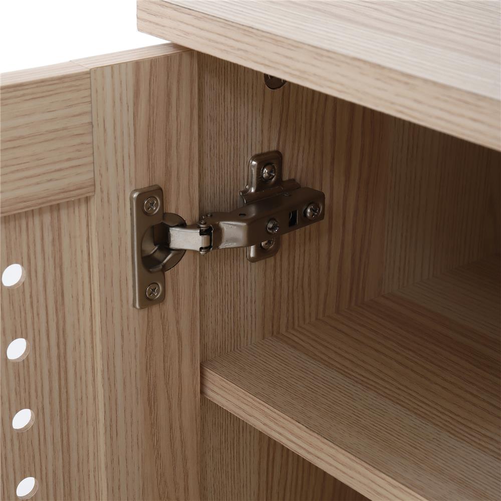 ตู้วางรองเท้า 15-20 คู่ FURDINI ZANE PSP-8218 90 ซม. สี PINE OAK