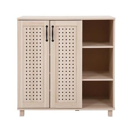 ตู้วางรองเท้า 15-20 คู่ FURDINI ZANE PSP-8218 90 ซม. สี PINE OAK_2