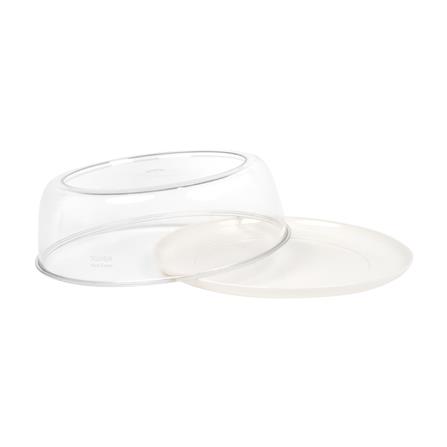 ชุดถาดเก็บอาหารพร้อมฝาครอบ ทรงเตี้ย KECH_1