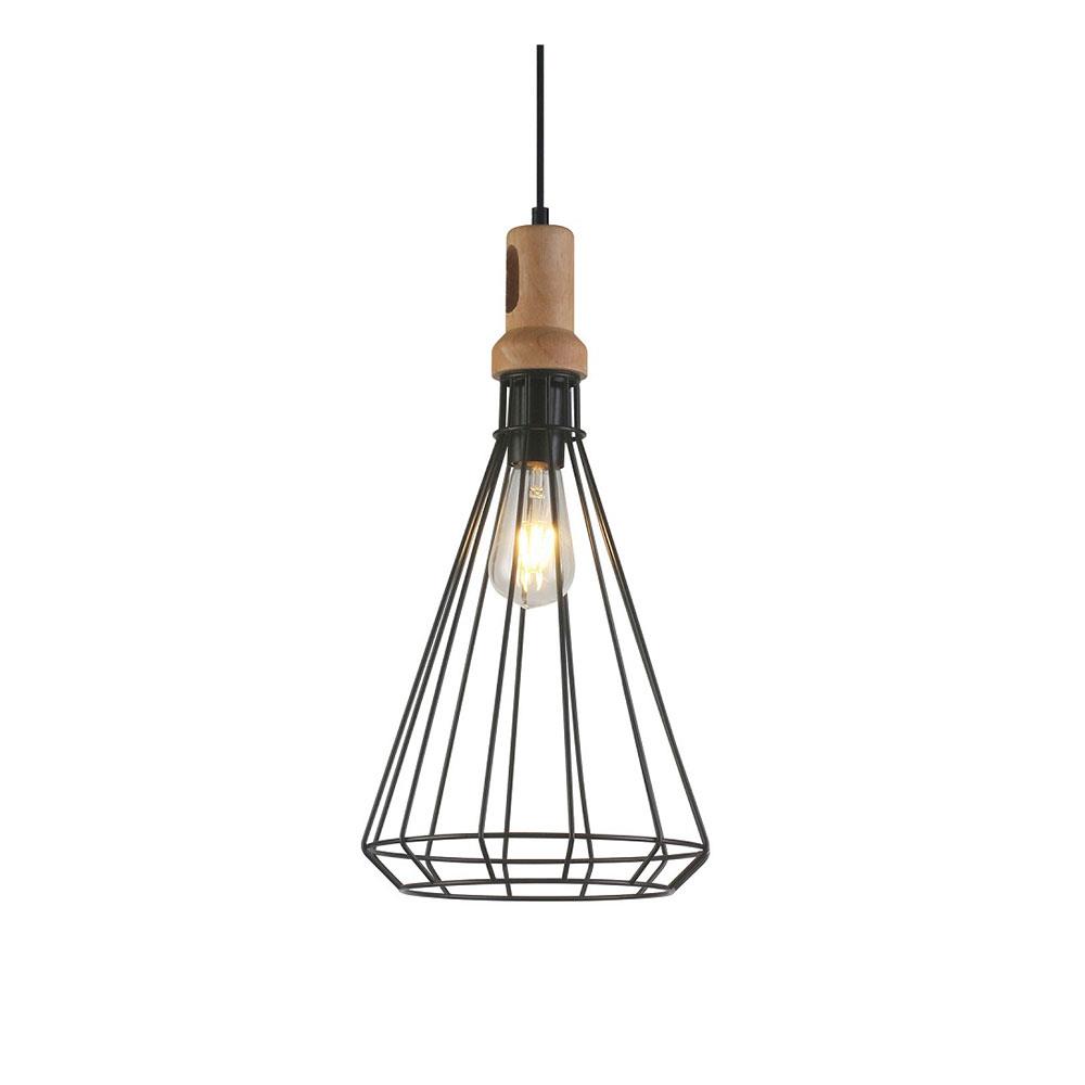 ไฟช่อ BEC F90922B สีดำ 1 หัว