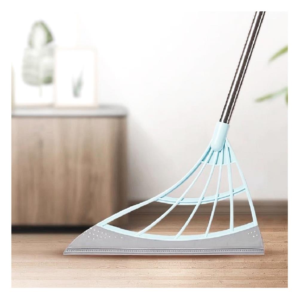 ไม้กวาดอเนกประสงค์ด้ามยาว ACCO MAGIC สีฟ้า