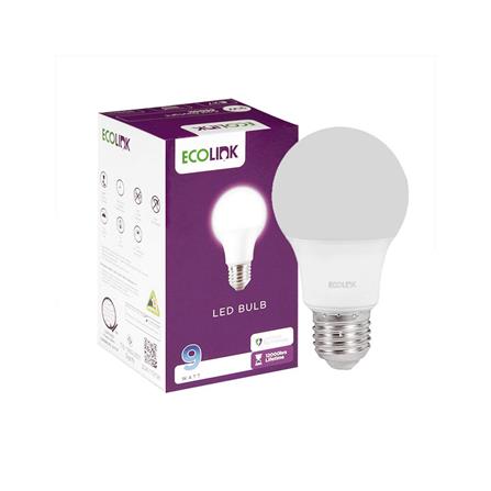 หลอด LED ECOLINK A60 9 วัตต์ DAYLIGHT E27_1