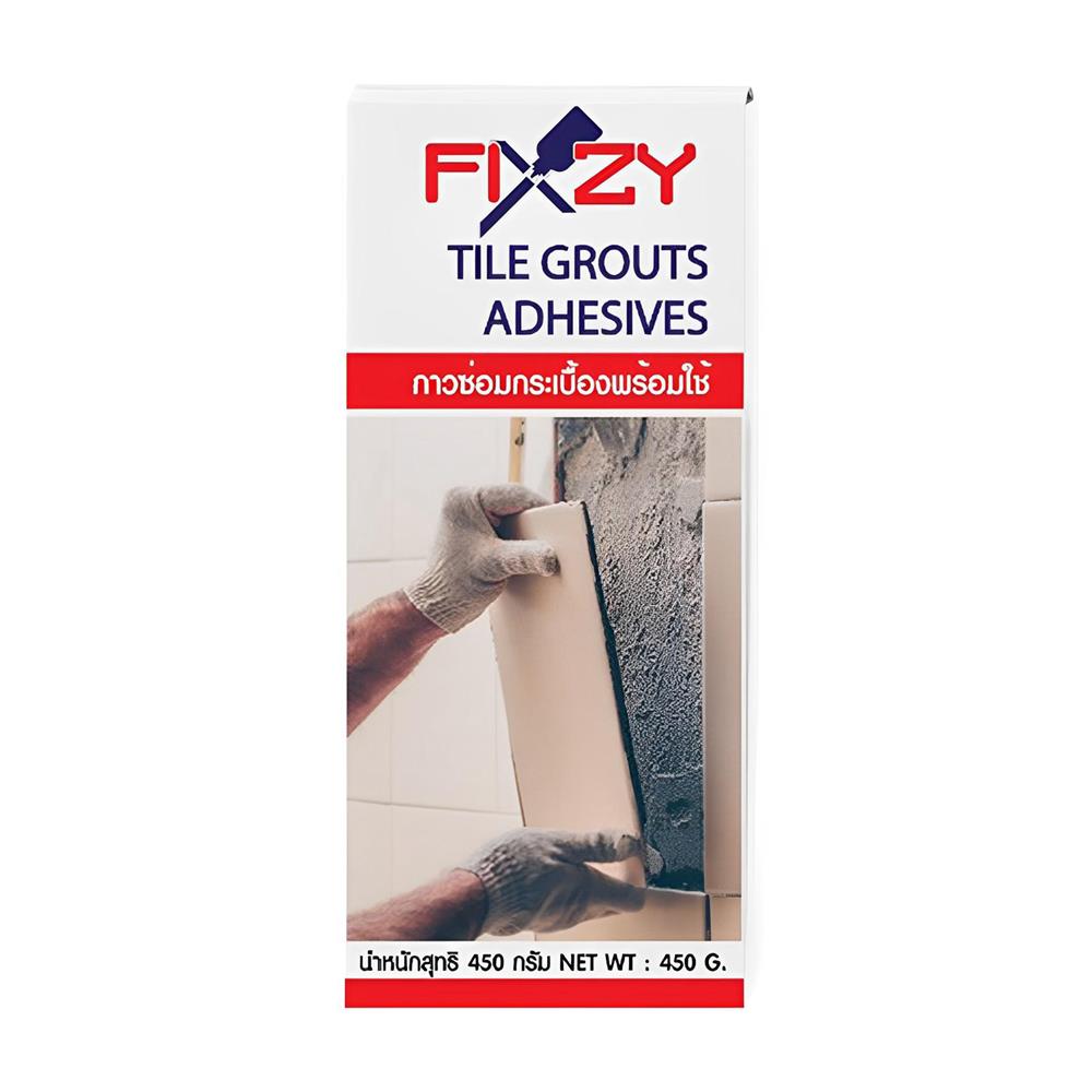 กาวซ่อมกระเบื้อง FIXZY 450 กรัม สีขาว