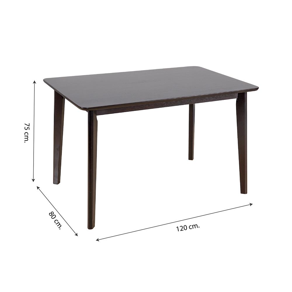 ชุดโต๊ะอาหาร 4 ที่นั่ง FURDINI HELEN สีเวงเก้