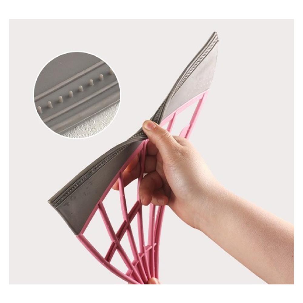 ไม้กวาดอเนกประสงค์ด้ามยาว ACCO MAGIC สีชมพู