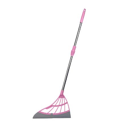 ไม้กวาดอเนกประสงค์ด้ามยาว ACCO MAGIC สีชมพู_1
