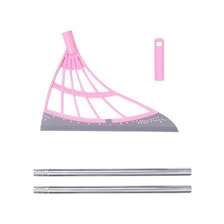 ไม้กวาดอเนกประสงค์ด้ามยาว ACCO MAGIC สีชมพู_2