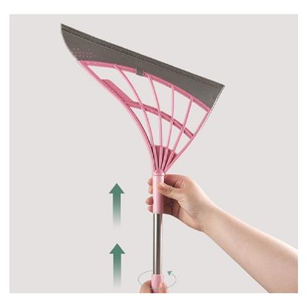 ไม้กวาดอเนกประสงค์ด้ามยาว ACCO MAGIC สีชมพู_3