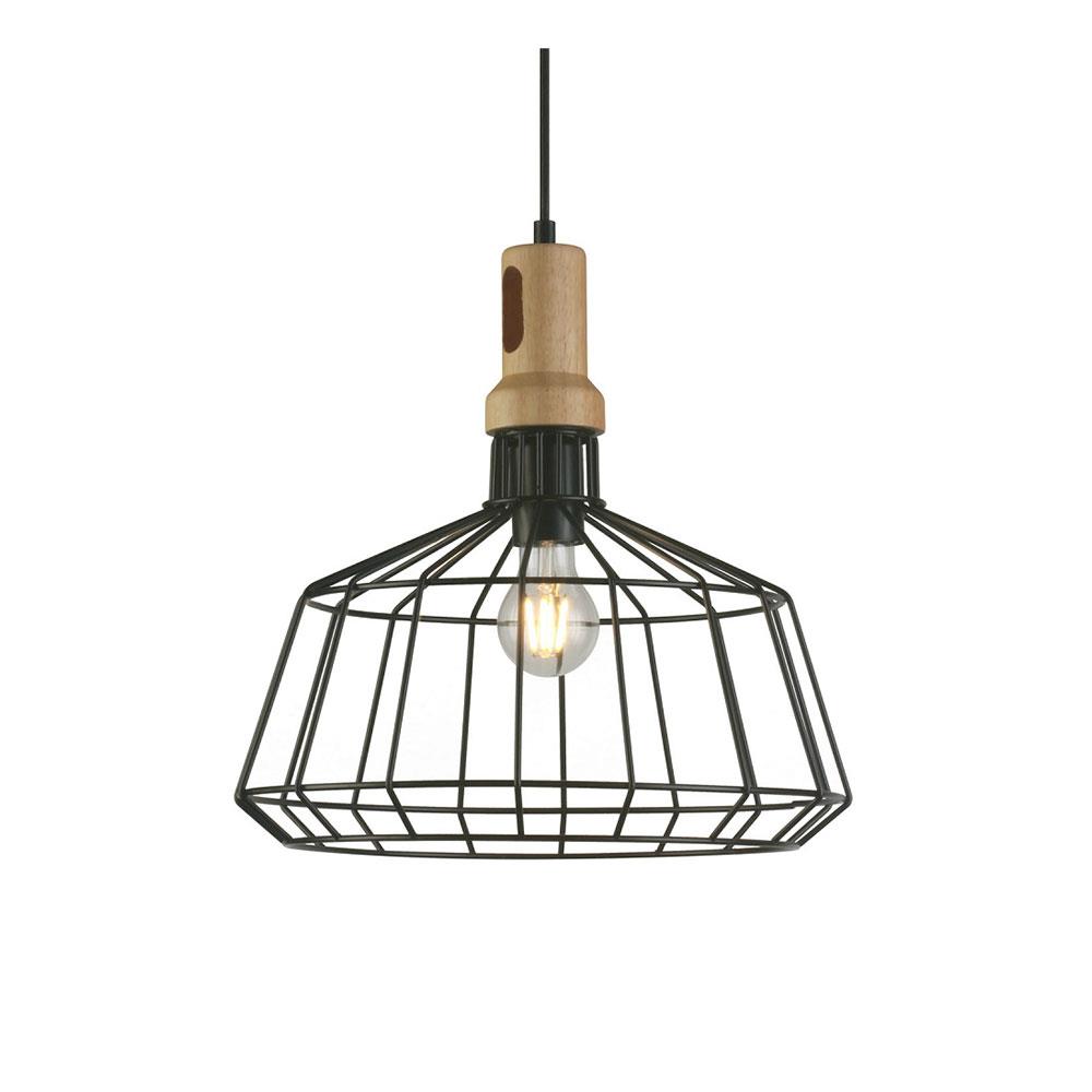 ไฟช่อ BEC F90922C สีดำ 1 หัว