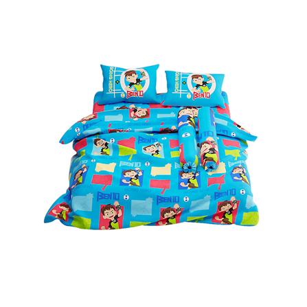 ชุดผ้าปูที่นอน 6 ฟุต 6 ชิ้น SATIN PLUS BENTEN PL022_2