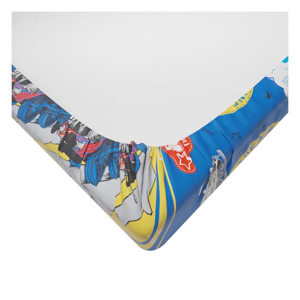 ชุดผ้าปูที่นอน 5 ฟุต 5 ชิ้น SATIN PLUS THOMAS PL001