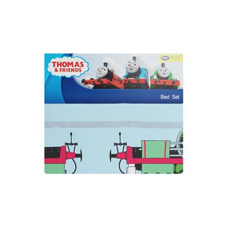 ชุดผ้าปูที่นอน 5 ฟุต 5 ชิ้น SATIN PLUS THOMAS PL003_4