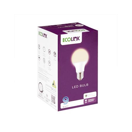 หลอด LED ECOLINK A60 9 วัตต์ WARMWHITE E27_2