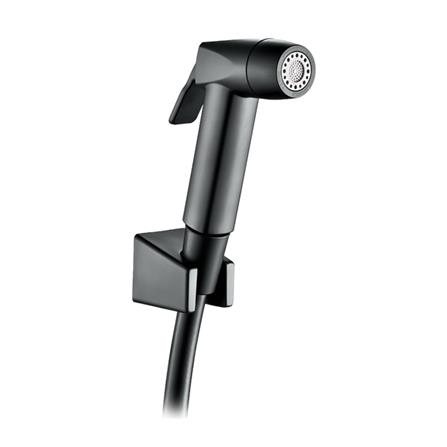 สายฉีดชำระครบชุด HANG SS-12MB สีโครมดำ