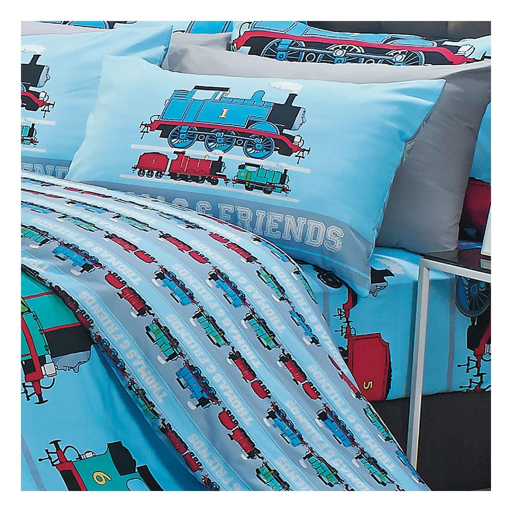 ชุดผ้าปูที่นอน 3.5 ฟุต 4 ชิ้น SATIN PLUS THOMAS PL003