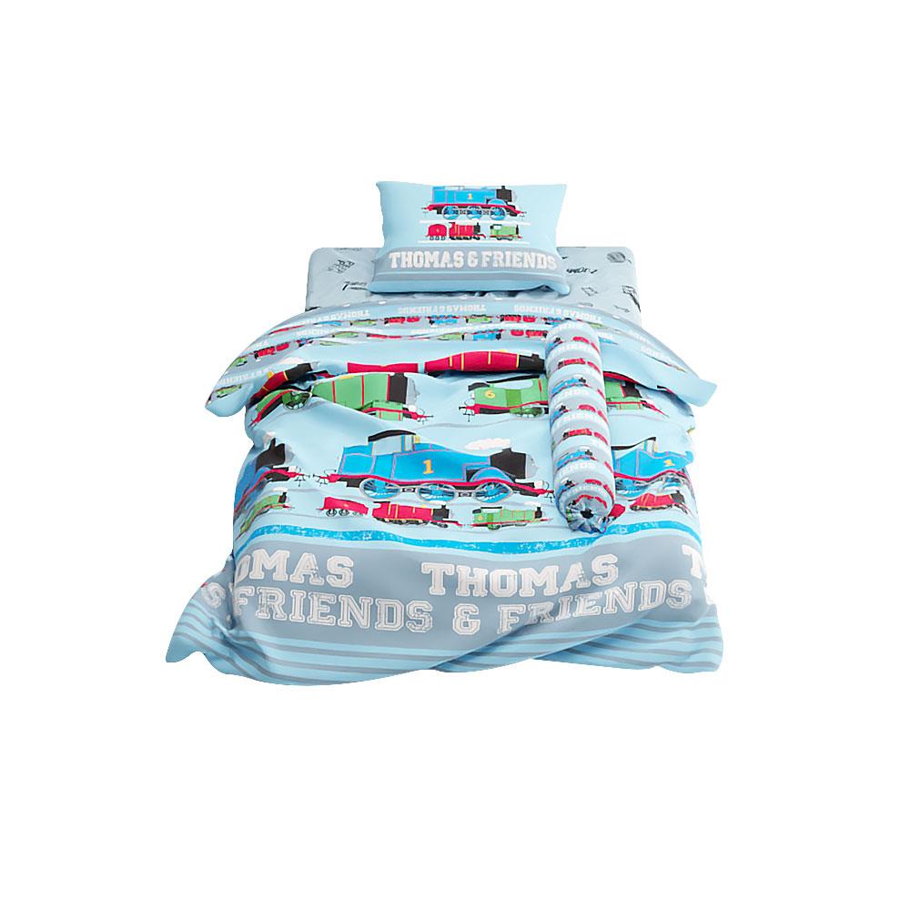 ชุดผ้าปูที่นอน 3.5 ฟุต 4 ชิ้น SATIN PLUS THOMAS PL003