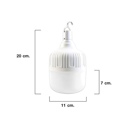 ไฟจัดสวน SOLAR EVE 595699 80 วัตต์ DAYLIGHT สีขาว_6