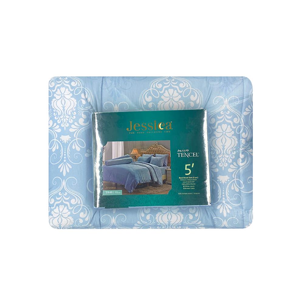 ชุดผ้าปูที่นอน 5 ฟุต 6 ชิ้น JESSICA M TENCEL 22015-T840
