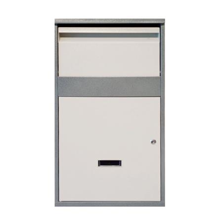 ตู้จดหมาย NL HOME เหล็ก สีเทา