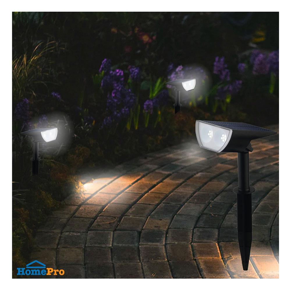 ไฟจัดสวน SOLAR LUMAX 58-00310 12 วัตต์ DAYLIGHT สีดำ