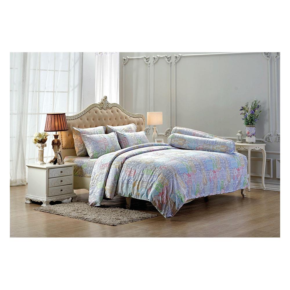 ชุดผ้าปูที่นอน 5 ฟุต 6 ชิ้น JESSICA M TENCEL 22015-T846