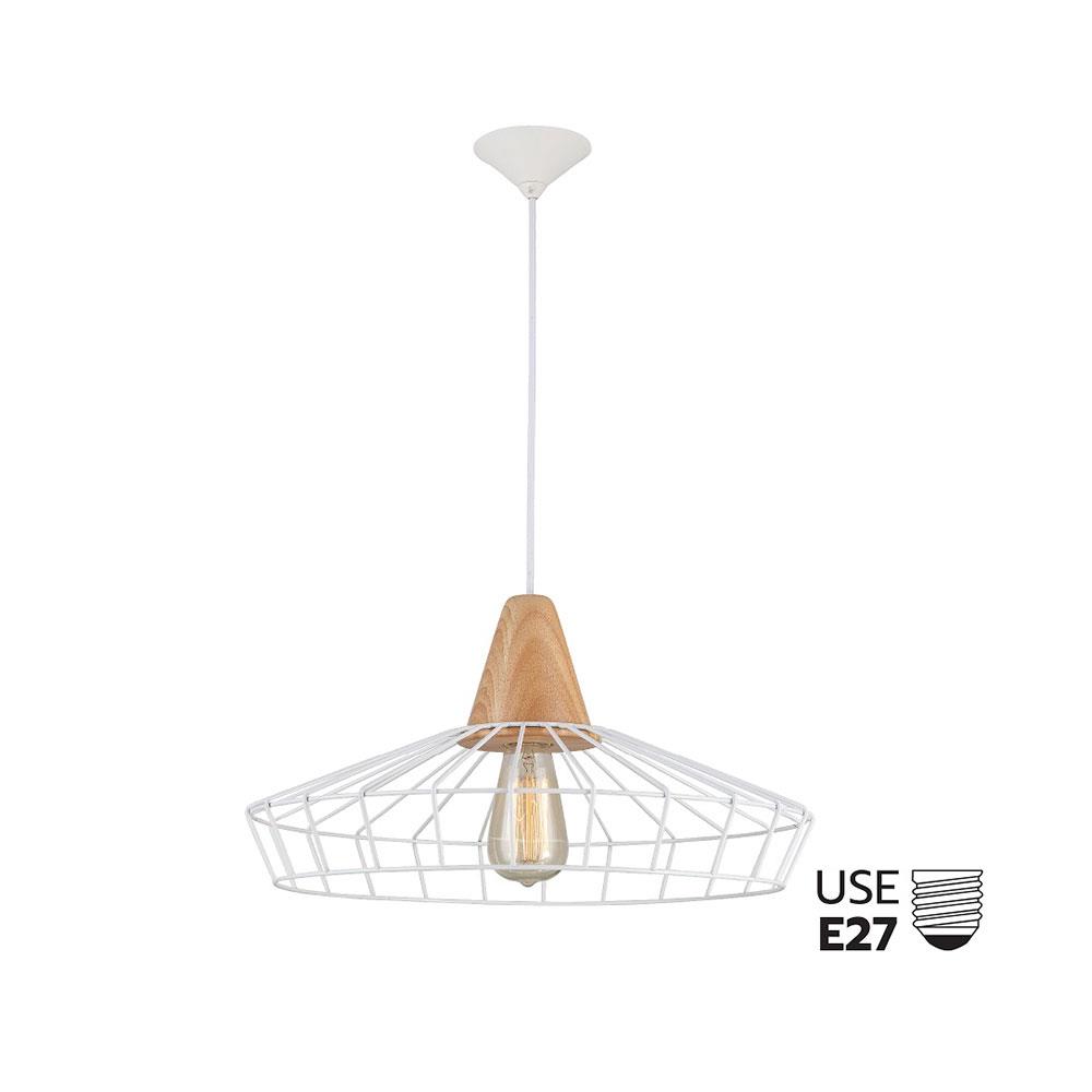 ไฟช่อ BEC MD171034 สีขาว 1 หัว