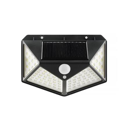 ไฟผนังภายนอก SOLAR LUMAX 58-00313 10 วัตต์ WARMWHITE สีดำ_0