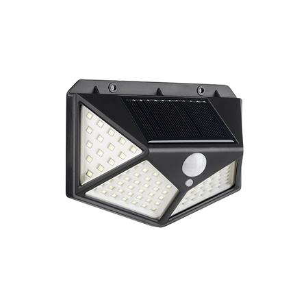 ไฟผนังภายนอก SOLAR LUMAX 58-00313 10 วัตต์ WARMWHITE สีดำ_1