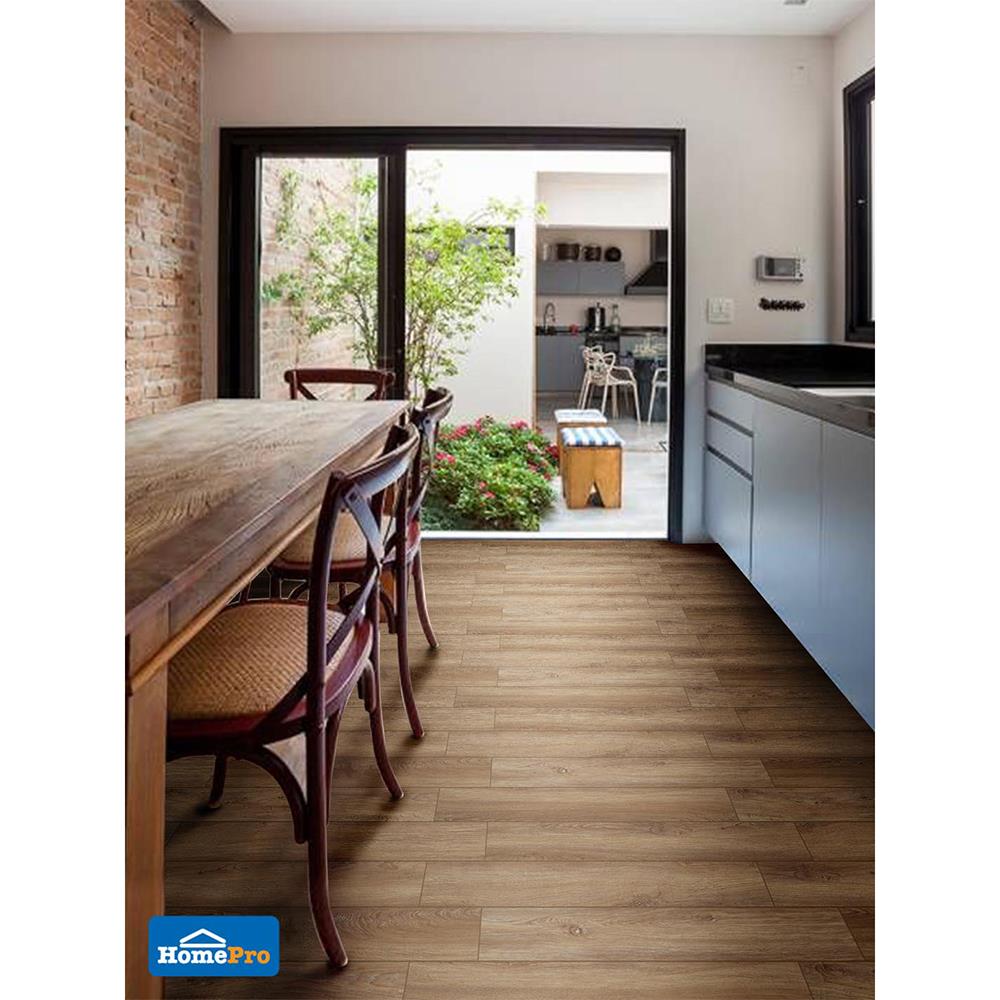 กระเบื้องยางแบบทากาว 15.24x91.44 ซม. TARA D-DBV66