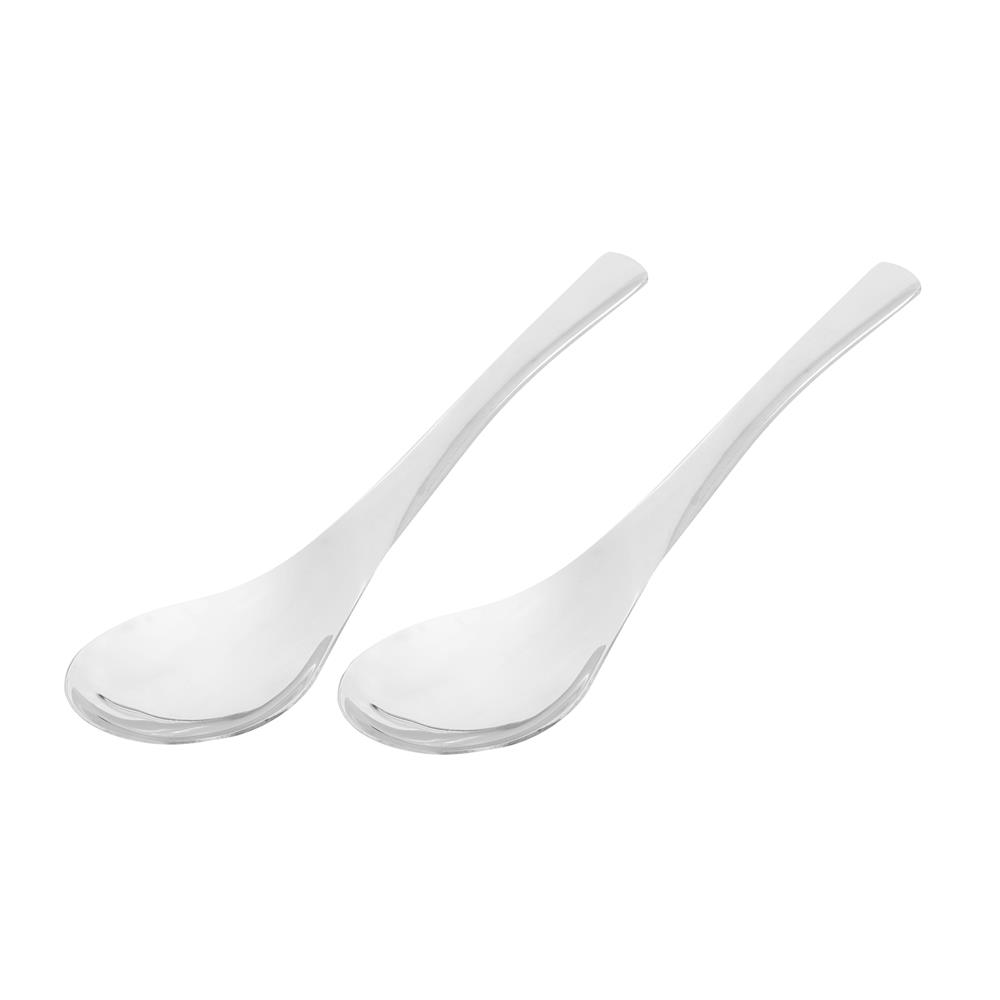 ช้อนซุปสเตนเลส 304 KECH แพ็ก 2 ชิ้น