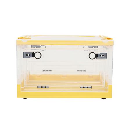 กล่องเก็บของพับได้ STACKO I NE 40.5x30x24 ซม. สีเหลือง/ใส_1