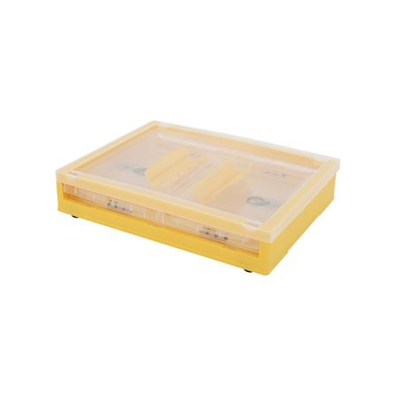 กล่องเก็บของพับได้ STACKO I NE 40.5x30x24 ซม. สีเหลือง/ใส_5
