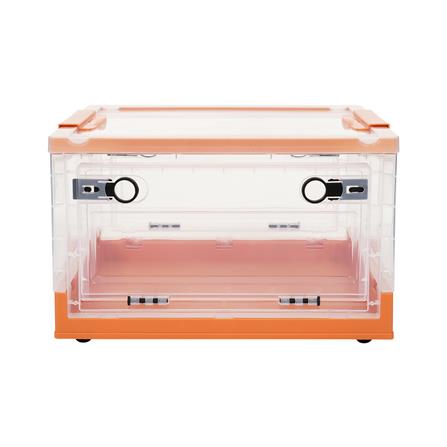 กล่องเก็บของพับได้ STACKO I NE 40.5x30x24 ซม. สีส้ม/ใส_1