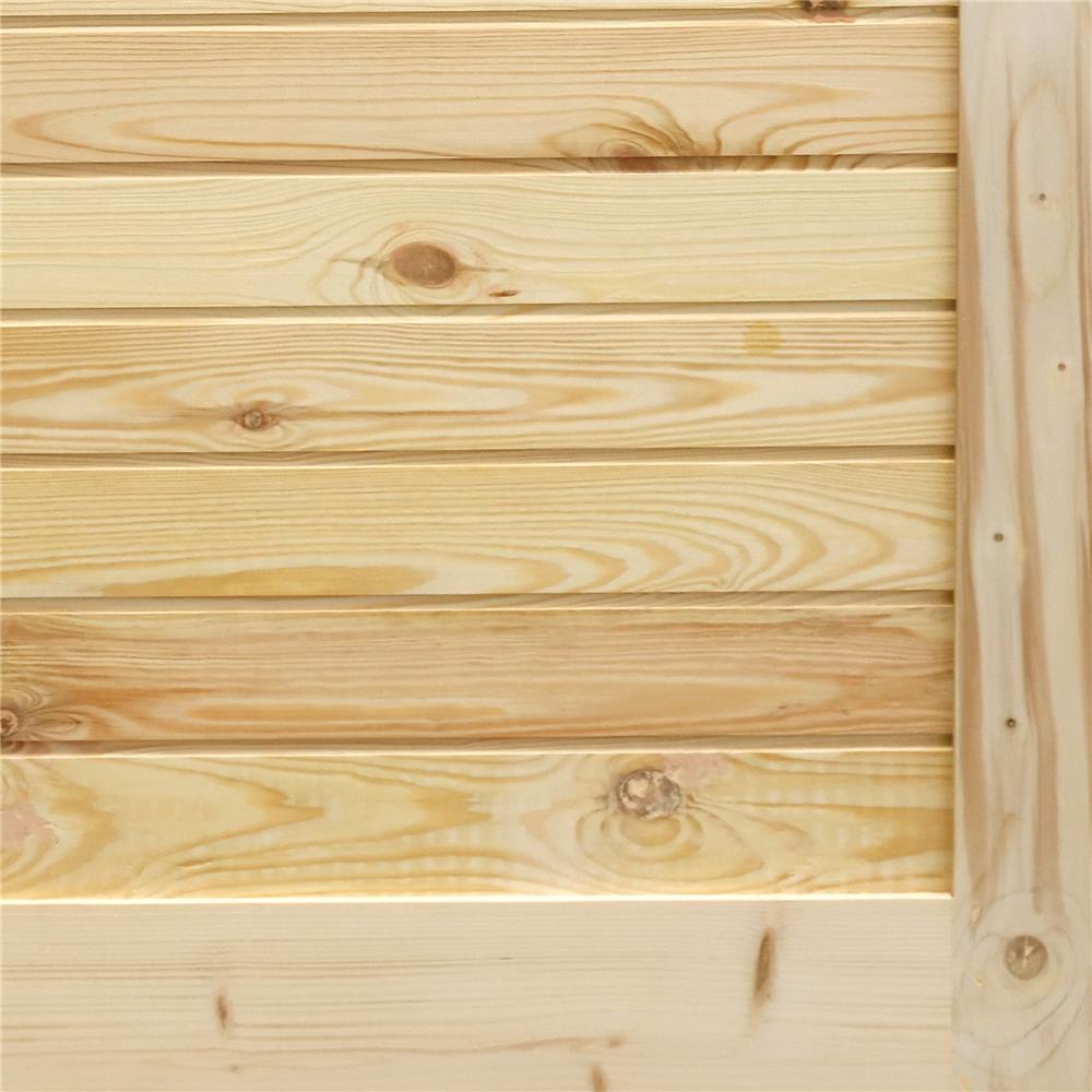 ประตูไม้ดักลาสเฟอร์ ไม่เจาะลูกบิด D2D EZERO26 80x200 ซม. สีธรรมชาติ