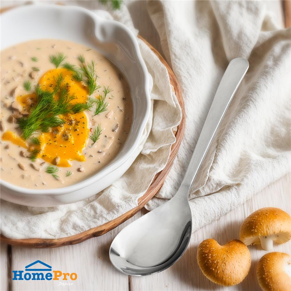 ช้อนจีนสเตนเลส KECH แพ็ก 2 ชิ้น