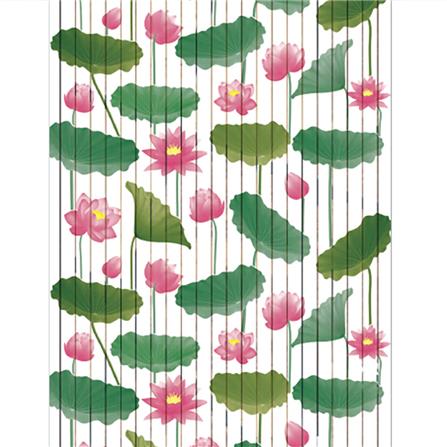 มู่ลี่ PVC WSP TK-36/B24 80X200 ซม. สีขาว/เขียว/ชมพู_1