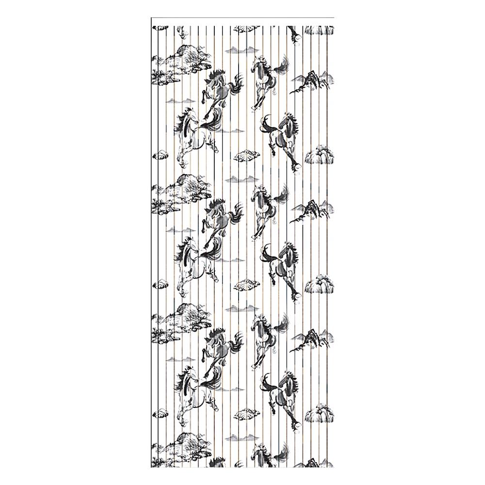 มู่ลี่ PVC WSP (P)TK-36/B-22 80X200 ซม. สีขาว/ดำ