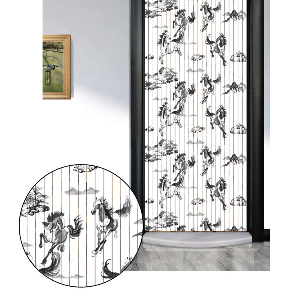 มู่ลี่ PVC WSP (P)TK-36/B-22 80X200 ซม. สีขาว/ดำ