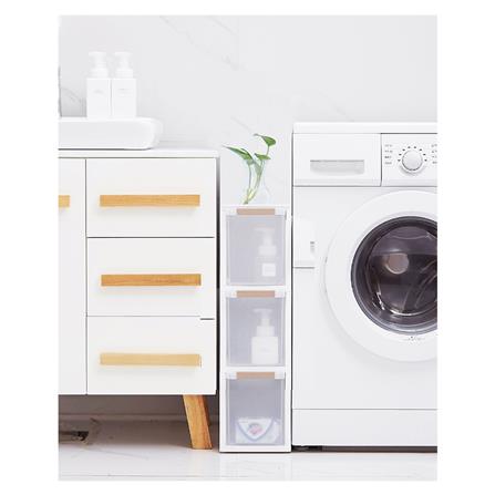 ตู้ลิ้นชักแคบ 3 ชั้น STACKO BENRI 18X47.8X65 ซม. สีขาว_2