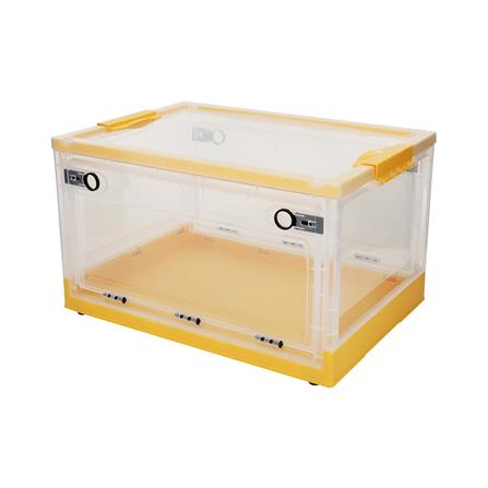 กล่องเก็บของพับได้ STACKO I NE 51x36x30.5 ซม. สีเหลือง/ใส_0