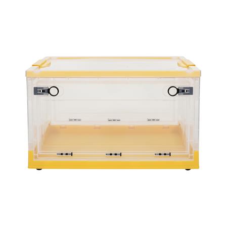 กล่องเก็บของพับได้ STACKO I NE 51x36x30.5 ซม. สีเหลือง/ใส_1