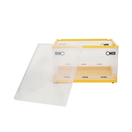 กล่องเก็บของพับได้ STACKO I NE 51x36x30.5 ซม. สีเหลือง/ใส_3