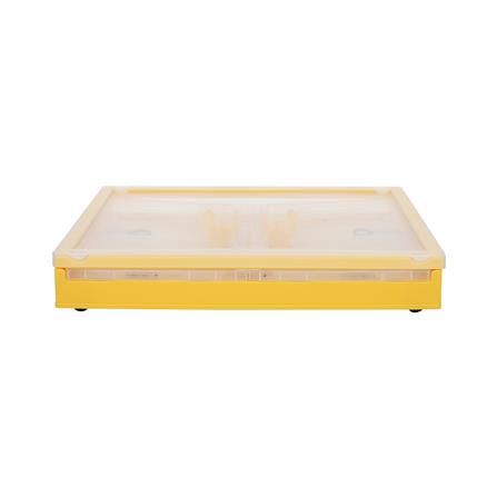 กล่องเก็บของพับได้ STACKO I NE 51x36x30.5 ซม. สีเหลือง/ใส_5