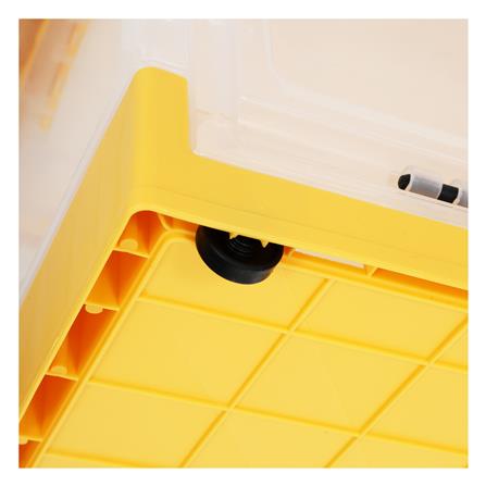 กล่องเก็บของพับได้ STACKO I NE 51x36x30.5 ซม. สีเหลือง/ใส_6