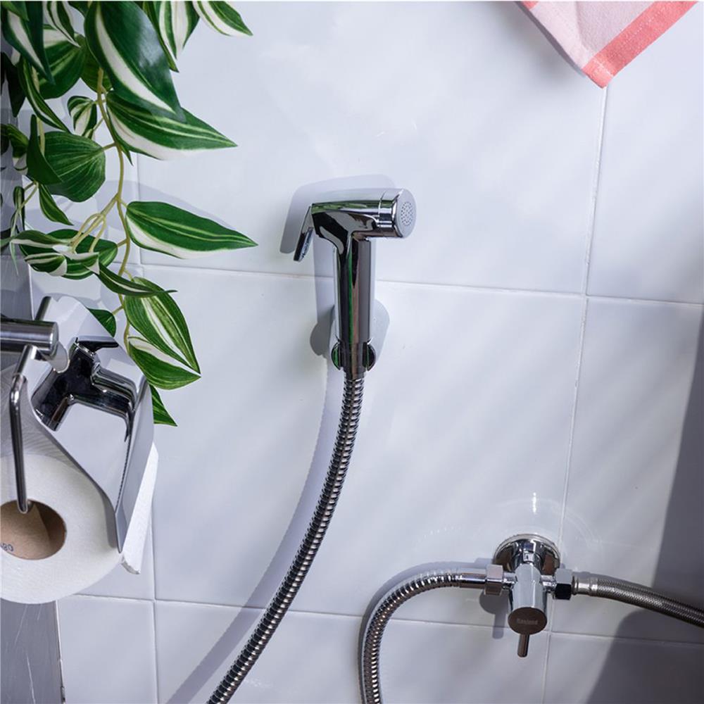 สายฉีดชำระครบชุด RASLAND RA CH-BIDET-CR สีโครม